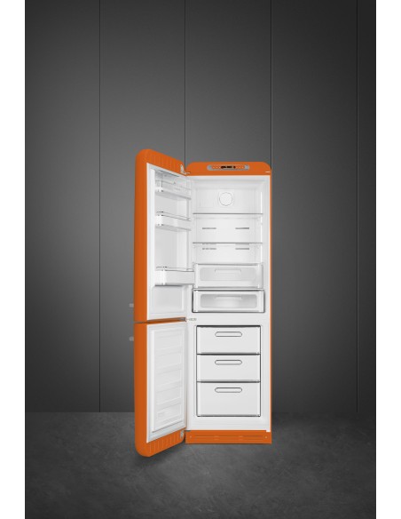 SMEG FAB32LOR6 COMB. C ARANCIO NF  331 LT ANNI 50 60CM CERNIERE SX