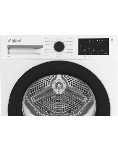 WHIRLPOOL CWD83MWBSIT ASCIUG. D 8KG DISPLAY DIGITALE XL
