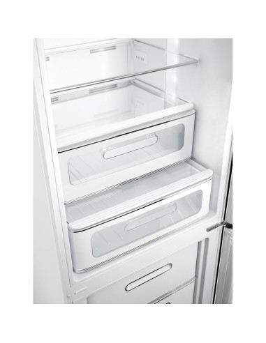 SMEG FAB32RWH6 COMB. C BIANCO NF   331 LT ANNI 50 60CM CERNIERE DX
