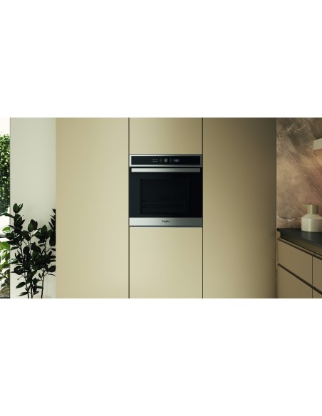 WHIRLPOOL WOI4IS8HM0S FORNO A+ 60CMSTEAM 6S INOX 73L PIZZA 310° DISPLA