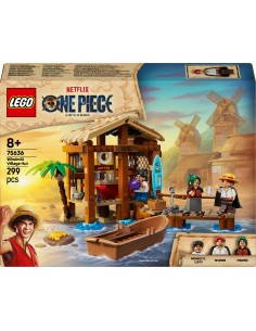 LEGO ONE PIECE LA CAPANNA DEL VILLAGGIO FOOSHA