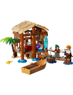 LEGO ONE PIECE LA CAPANNA DEL VILLAGGIO FOOSHA 2