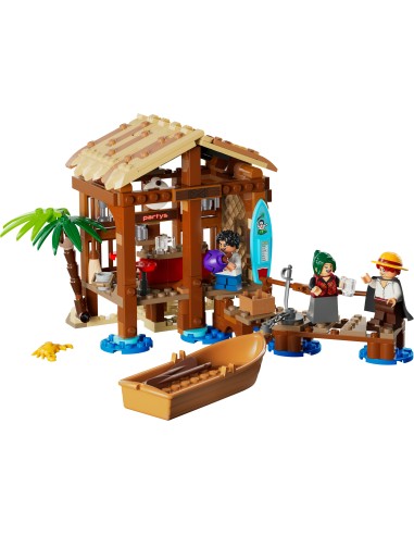 LEGO ONE PIECE LA CAPANNA DEL VILLAGGIO FOOSHA