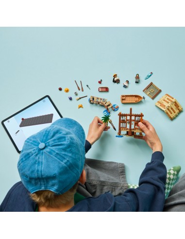 LEGO ONE PIECE LA CAPANNA DEL VILLAGGIO FOOSHA