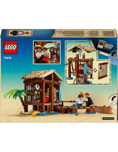 LEGO ONE PIECE LA CAPANNA DEL VILLAGGIO FOOSHA