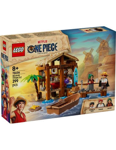 LEGO ONE PIECE LA CAPANNA DEL VILLAGGIO FOOSHA