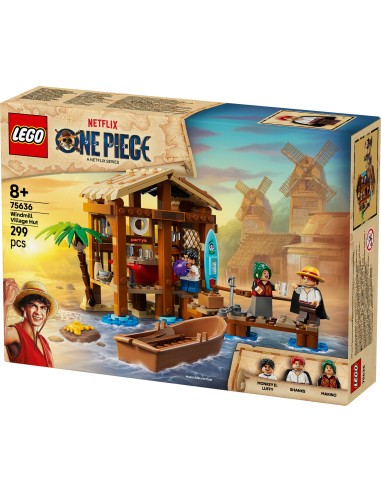LEGO ONE PIECE LA CAPANNA DEL VILLAGGIO FOOSHA