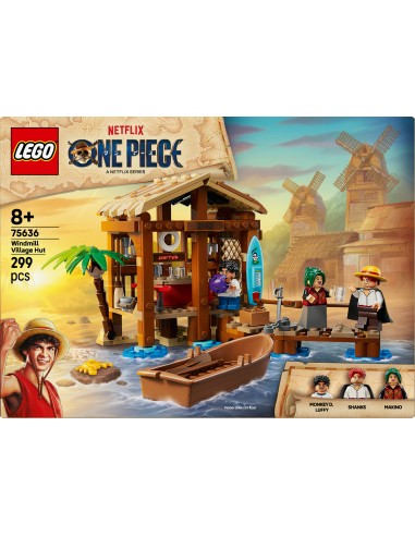 LEGO ONE PIECE LA CAPANNA DEL VILLAGGIO FOOSHA