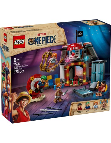 LEGO ONE PIECE LA TENDA DEL CLOWN