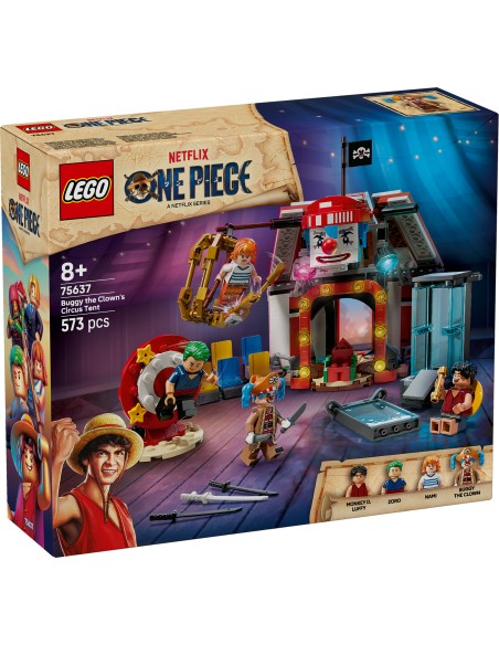 LEGO ONE PIECE LA TENDA DEL CLOWN