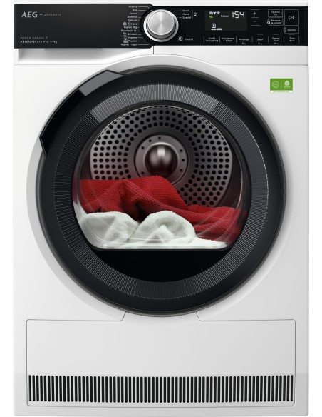 AEG XTR9HBGA9YA ASCIUG. A 9KG POMPADI CALORE INVERTER WOOLMARK GREEN