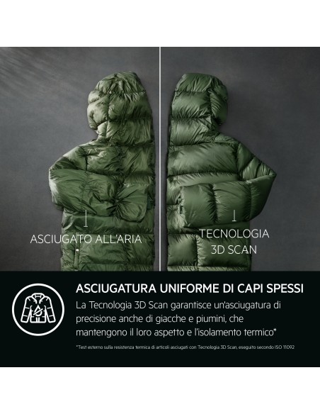 AEG XTR9HBGA9YA ASCIUG. A 9KG POMPADI CALORE INVERTER WOOLMARK GREEN