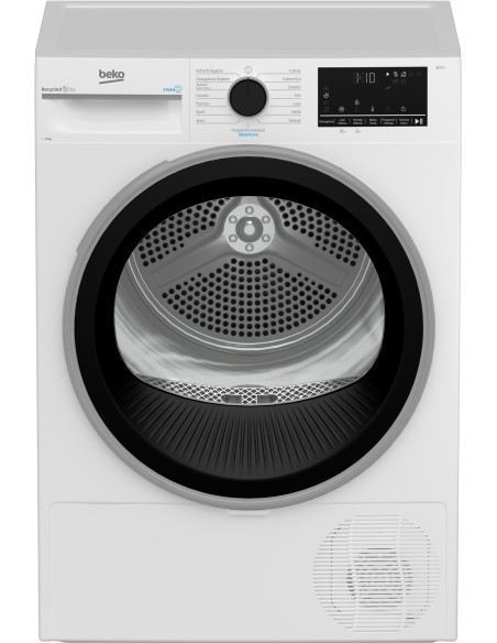 BEKO BT3103ISIT ASCIUG. C 10KG     INVER. DISPL.DIG. VAPORE OBLO' NERO