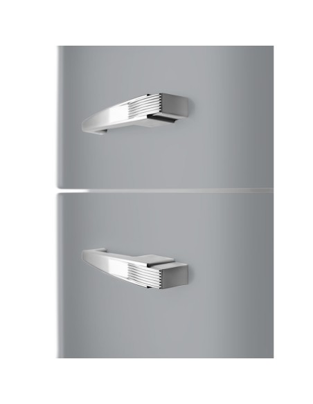 SMEG FAB32LSV6 COMB. C SILVER NF   331 LT ANNI 50 60CM CERNIERE SX