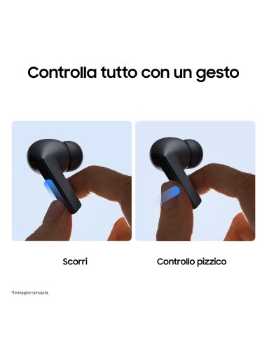 SAMSUNG SM-R420NZK GALAXY BUDS 3 FE NERO AURICOLARI BLUETOOTH