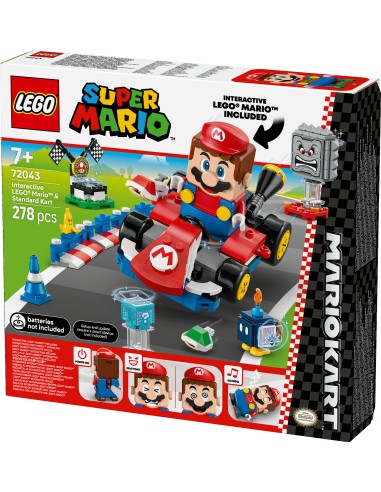 LEGO SUPER MARIO: MARIO KART       INTERATTIVO E KART STANDARD
