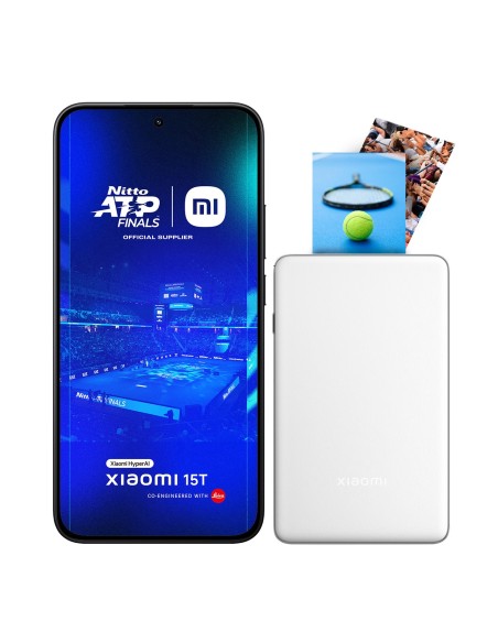 XIAOMI 15T BLACK BUNDLE PORTABLE   PHOTO PRINTER PRO 12/256GB