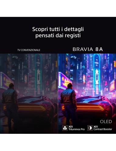 SONY K65XR8AP TVC 65" OLED 4K      GOOGLE XR ACOUSTIC SURFACE TVSAT