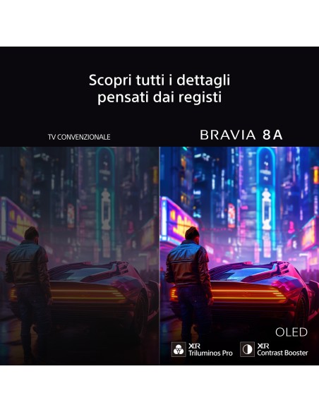 SONY K77XR8APAEP TVC 77" OLED 4K   XR GOOGLE TV TVSAT