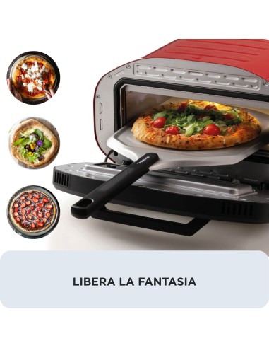 ARIETE 3901 FORNO PIZZA DA GENNARO 430°PIETRA REFRATTARIA 2200W