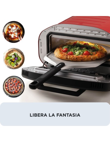 ARIETE 3901 FORNO PIZZA DA GENNARO 430°PIETRA REFRATTARIA 2200W