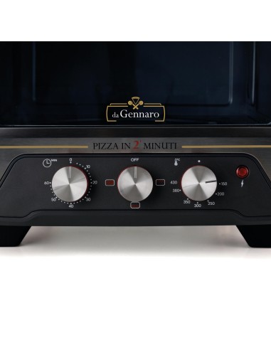 ARIETE 3901 FORNO PIZZA DA GENNARO 430°PIETRA REFRATTARIA 2200W