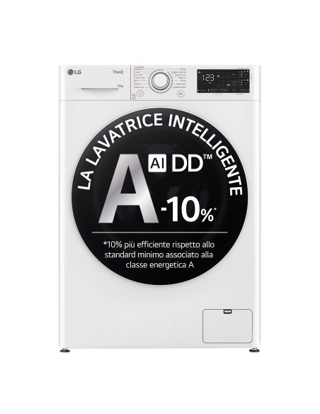 LG F4R3710NSWW LVB A-10% 10KG 1400GINVERTER AUTODOSE VAPORE AIDD WIFI