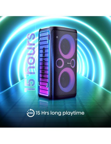 HISENSE PARTY STORM DIFFUSORE BT 300W USB/AUX/MIC/CHIT BATTERIA 15H