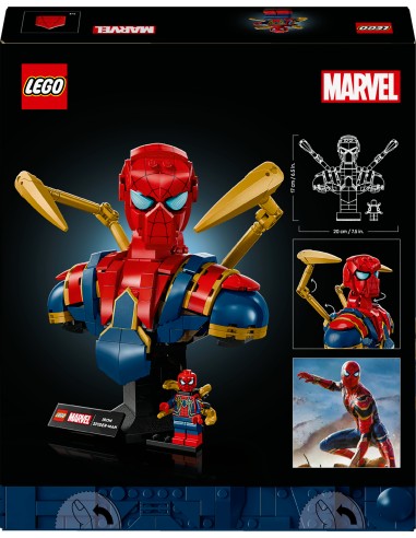 LEGO SUPER HEROES MARVEL BUSTO DI IRON SPIDER-MAN