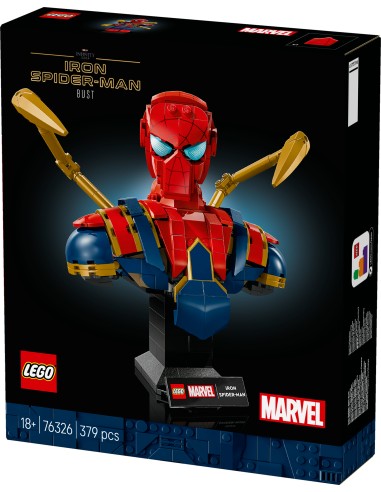 LEGO SUPER HEROES MARVEL BUSTO DI IRON SPIDER-MAN