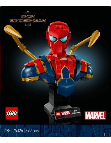 LEGO SUPER HEROES MARVEL BUSTO DI IRON SPIDER-MAN