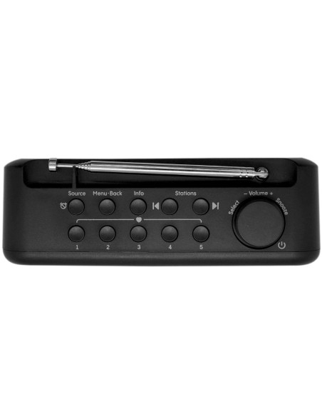 PURE ELAN ONE2 NERO RADIOSVEGLIA DAB/FM/BT-IN DISPLAY LCD