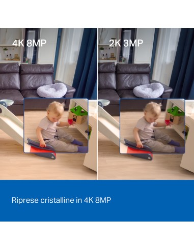 TPLINK TAPO C260 IP CAM WIFI 4K 8MP DA INTERNO MOTORIZZATA