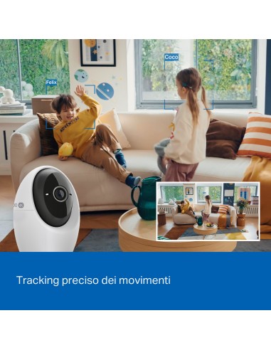 TPLINK TAPO C260 IP CAM WIFI 4K 8MP DA INTERNO MOTORIZZATA