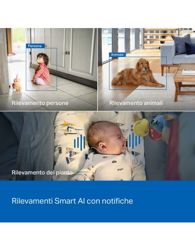 TPLINK TAPO C260 IP CAM WIFI 4K 8MP DA INTERNO MOTORIZZATA