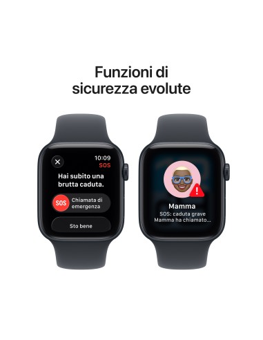 APPLE WATCH SERIES 3GPS44MMMIDNI   GHT ALUMINIUM CASE W/MN S.B. S/M