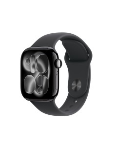 APPLE WATCH SERIES 11GPS42MMJET    BLACK ALUMINIUM CASE W/BLACK SB M/L