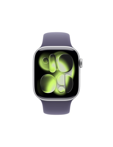 APPLE WATCH SERIES 11GPS42MMSILV   ER ALUM. CASE W/PURPLE FOG SB M/L
