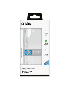 SBS TESKINIP1763T IPHONE 17 COVER IN GOMMA TRASPARENTE 2