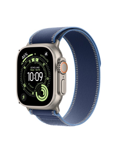 APPLE WATCH ULTRA 3GPS+CELL 49MM   NAT. TIT. CASE W/BLUE/BR.B. TL S/M