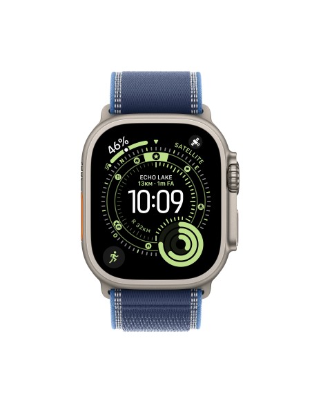 APPLE WATCH ULTRA 3GPS+CELL 49MM   NAT. TIT. CASE W/BLUE/BR.B. TL S/M