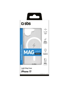 SBS TELIGMAGIP1763T IPHONE 17 COVER MAGSAFE TRASPARENTE 2