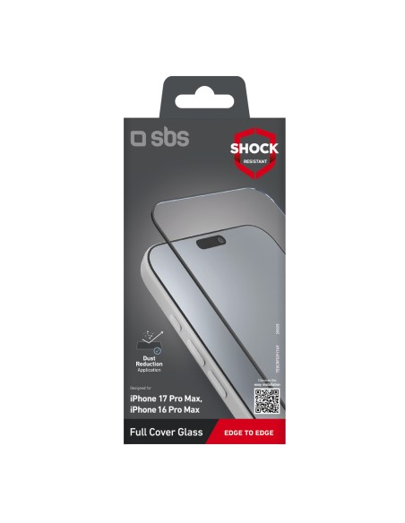 SBS TESCRFCIP1769 IPHONE 17 PRO MAX/16 PRO MAX VETRO TEMPERATO/16 PRO