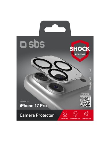 SBS TECAMGLIP1763P IPHONE 17 PRO VETRO PER LENTI FOTOCAMERA