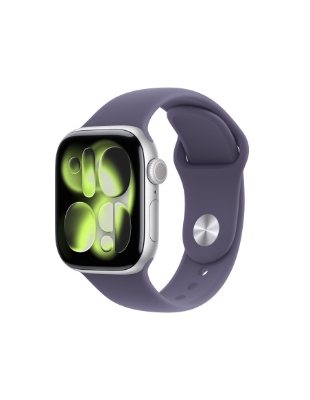 APPLE WATCH SERIES 11GPS42MMSILV   ER ALUM. CASE W/PURPLE FOG SB S/M