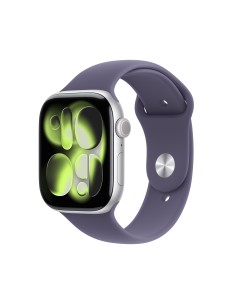 APPLE WATCH SERIES 11GPS46MMSILV   ER ALUM. CASE W/PURPLE FOG SB M/L