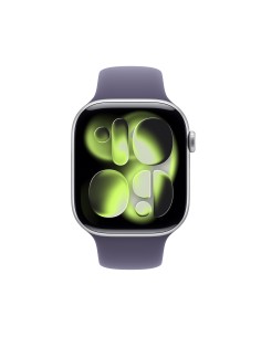 APPLE WATCH SERIES 11GPS46MMSILV   ER ALUM. CASE W/PURPLE FOG SB M/L 2