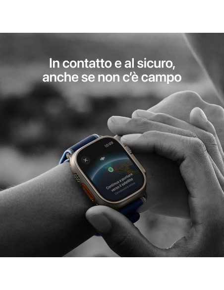APPLE WATCH ULTRA 3GPS+CELL 49MM   NATUR. TIT. CASE W/ANCHOR BLUE OC.B