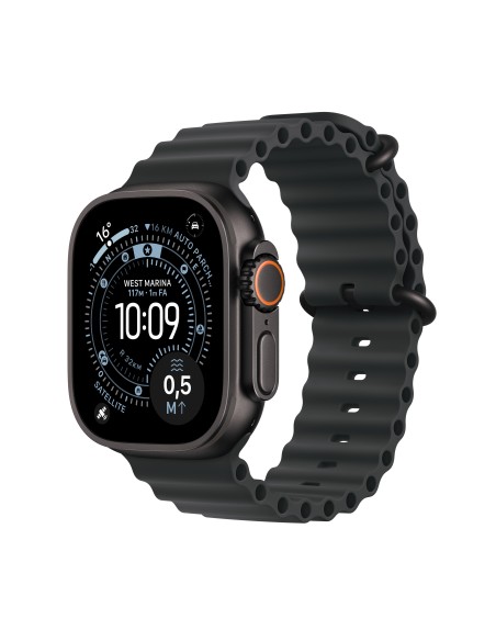 APPLE WATCH ULTRA 3GPS+CELL 49MM   BLACK TIT. CASE W/BLACK OCEAN BAND