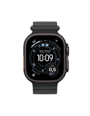 APPLE WATCH ULTRA 3GPS+CELL 49MM   BLACK TIT. CASE W/BLACK OCEAN BAND